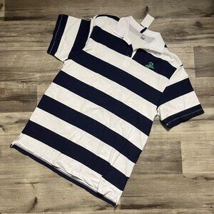 Divided By H&am Short Sleeve Collared Polo Shirt Stripe Men’s Size L